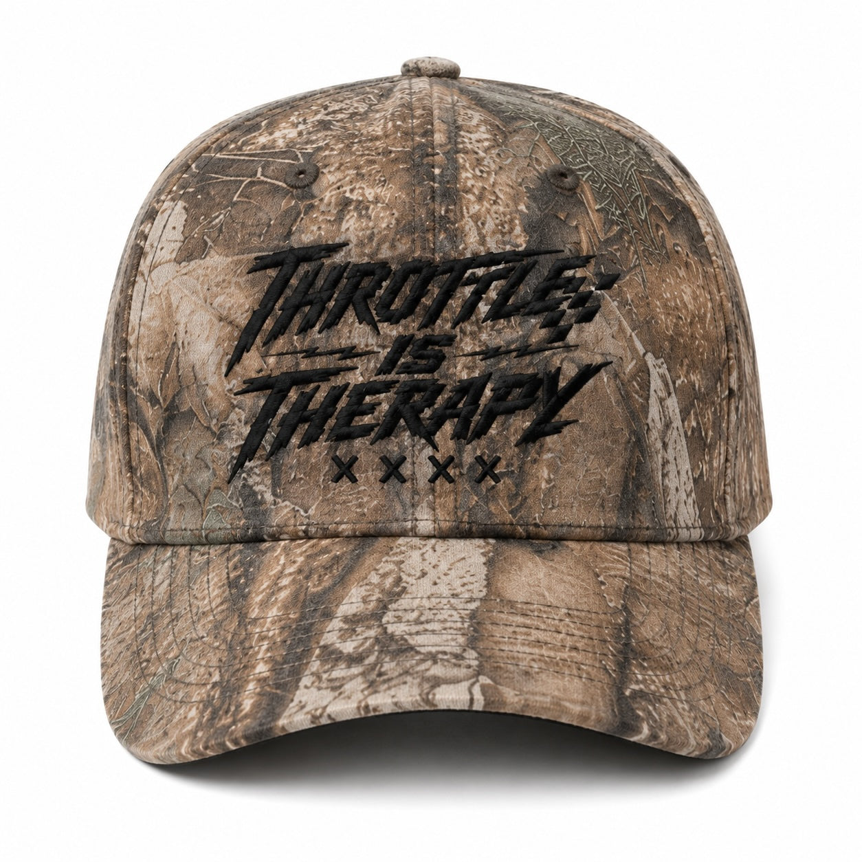 Throttle Therapy Snapback - Camo