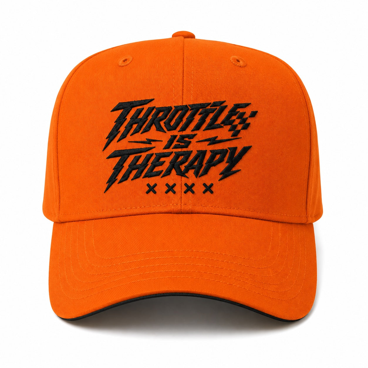 Throttle Therapy Snapback - Orange